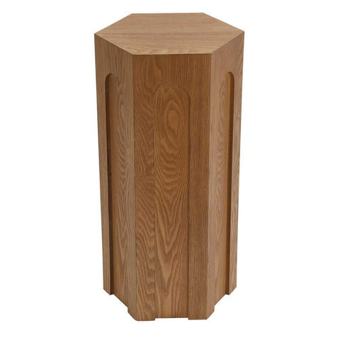 Winston Tall Side Table - Walnut - Side Tables - Eleganté