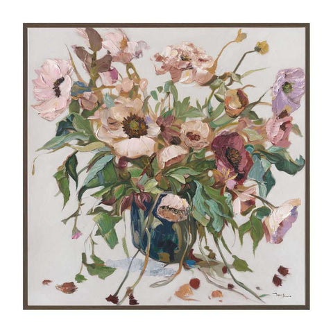 Romance 100x100cm Canvas Painting - Canvas Paintings, Oils, Prints, Wall Art - Eleganté