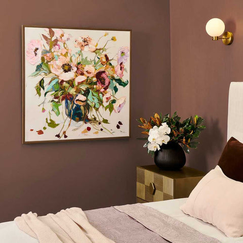 Romance 100x100cm Canvas Painting - Canvas Paintings, Oils, Prints, Wall Art - Eleganté