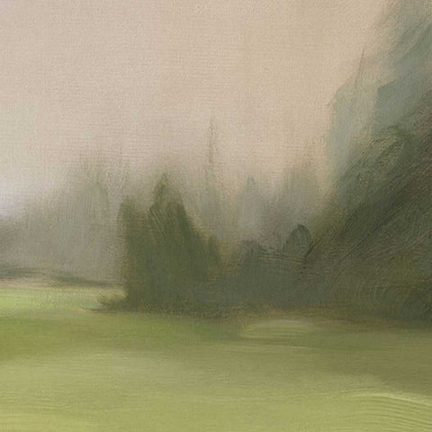 Green Meadows 100x100cm Canvas Painting - Canvas Paintings, Oils, Prints, Wall Art - Eleganté