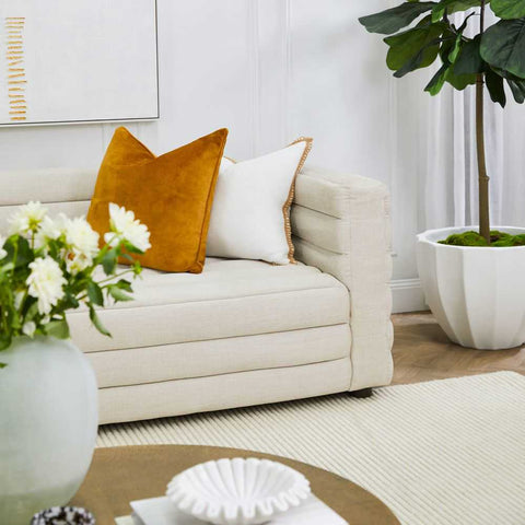 Colorado 3 Seater Sofa - White Boucle - Colorado 3 Seater Sofa - White Boucle - Eleganté