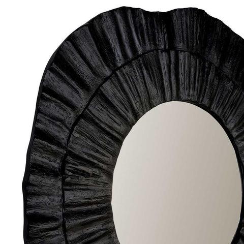 Corfu 108x102cm Wall Mirror - Black - Wall Mirrors - Eleganté
