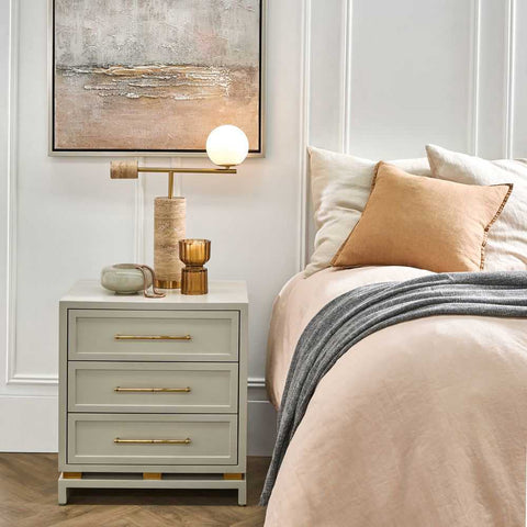 Zamora Travertine Table Lamp - Zamora Travertine Table Lamp - Eleganté