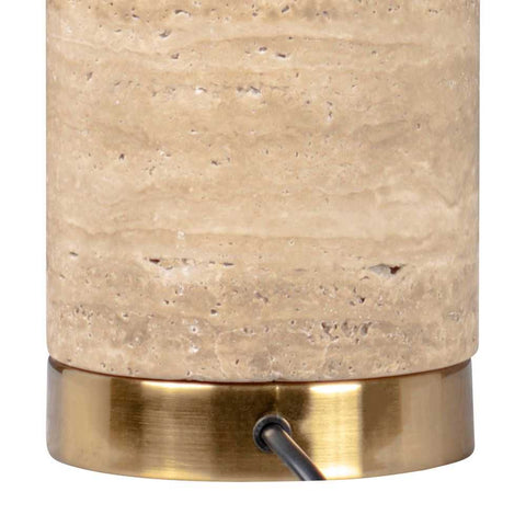 Zamora Travertine Table Lamp - Zamora Travertine Table Lamp - Eleganté