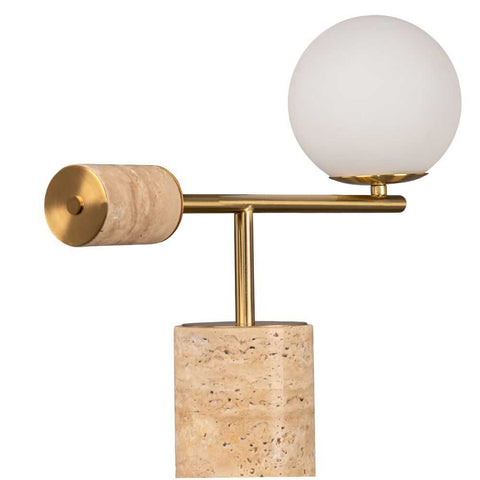 Zamora Travertine Table Lamp - Zamora Travertine Table Lamp - Eleganté