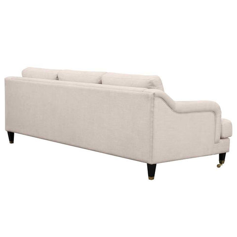 Aerin 3 Seater Sofa - Natural Linen - Aerin 3 Seater Sofa - Natural Linen - Eleganté