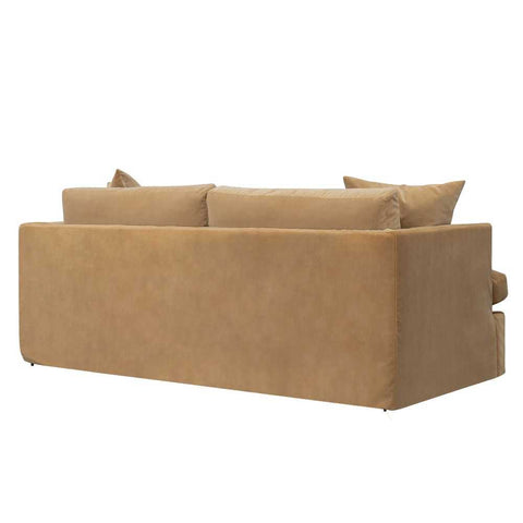 Birkshire 3 Seater Slip Cover Sofa - Ochre Velvet - Birkshire 3 Seater Slip Cover Sofa - Ochre Velvet - Eleganté