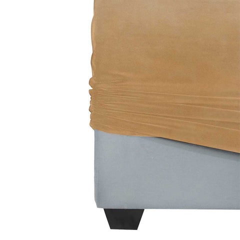 Birkshire 3 Seater Slip Cover Sofa - Ochre Velvet - Birkshire 3 Seater Slip Cover Sofa - Ochre Velvet - Eleganté