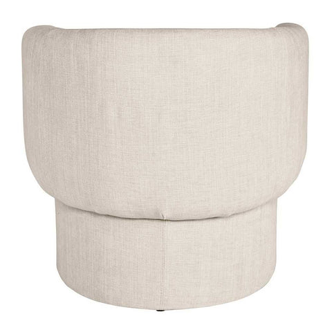 Avenue Arm Chair - Natural Chenille - Occasional Chairs - Eleganté