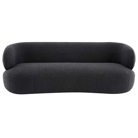 Greenwich 3 Seater Sofa - Black Onyx Boucle - Greenwich 3 Seater Sofa - Black Onyx Boucle - Eleganté