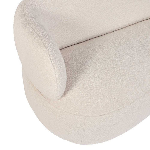 Greenwich 3 Seater Sofa - Ivory Boucle - Greenwich 3 Seater Sofa - Ivory Boucle - Eleganté