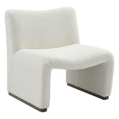 Beau Occasional Chair - White Boucle - Occasional Chairs - Eleganté