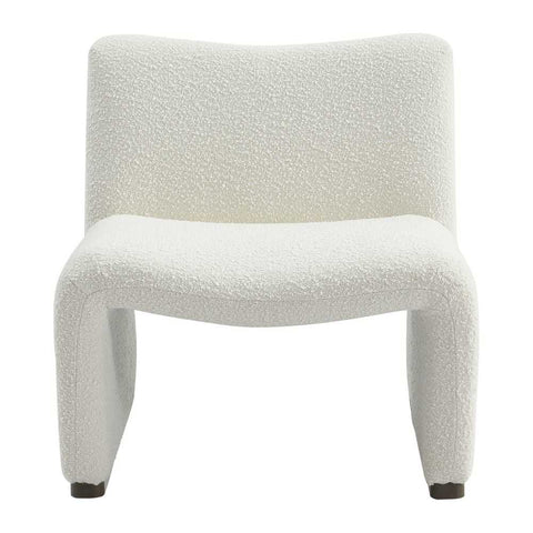 Beau Occasional Chair - White Boucle - Occasional Chairs - Eleganté