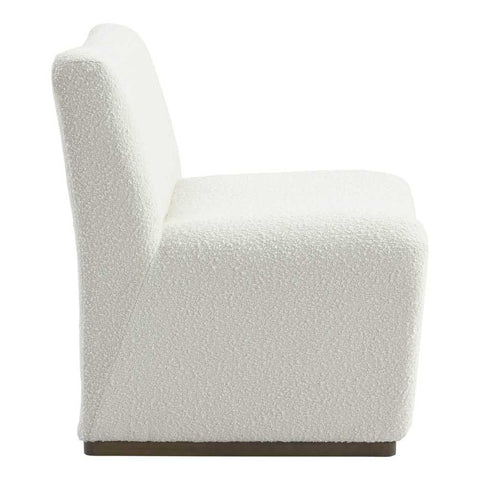 Beau Occasional Chair - White Boucle - Occasional Chairs - Eleganté