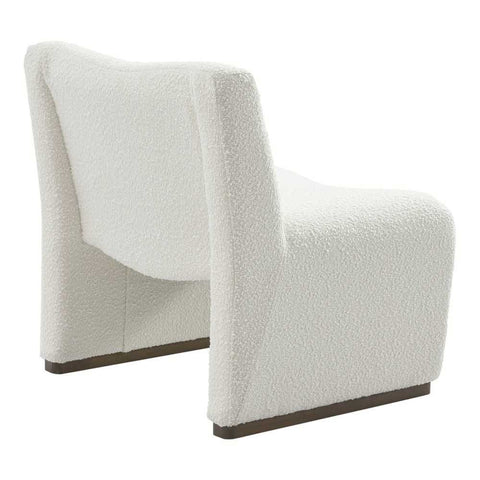 Beau Occasional Chair - White Boucle - Occasional Chairs - Eleganté