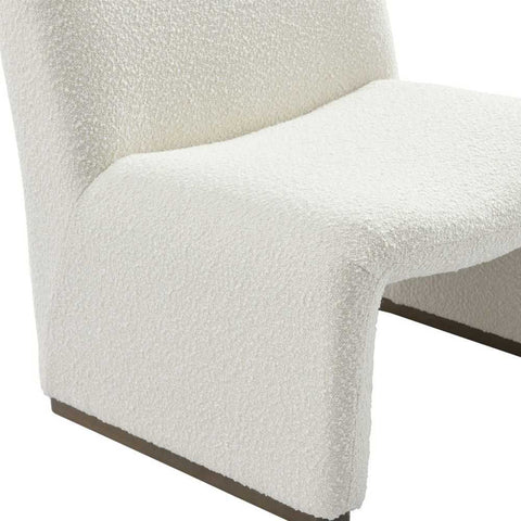 Beau Occasional Chair - White Boucle - Occasional Chairs - Eleganté