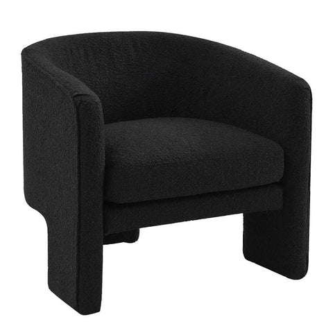 Kylie Arm Chair - Black Onyx Boucle - Occasional Chairs - Eleganté