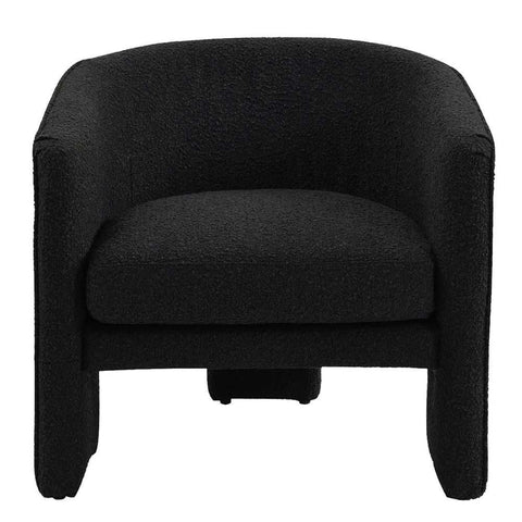 Kylie Arm Chair - Black Onyx Boucle - Occasional Chairs - Eleganté