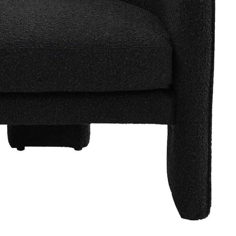Kylie Arm Chair - Black Onyx Boucle - Occasional Chairs - Eleganté
