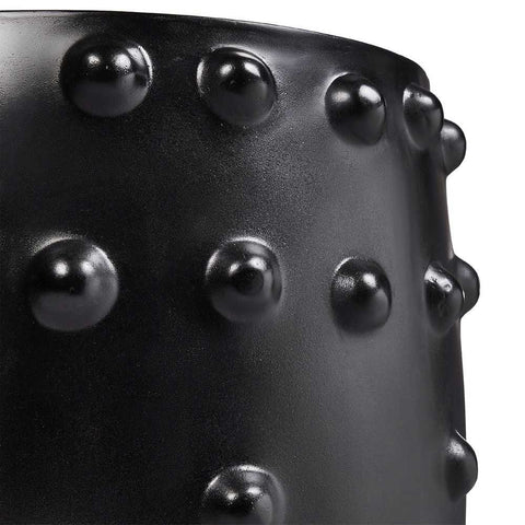Otto Concrete Stool - Black - Ottomans and Stools - Eleganté