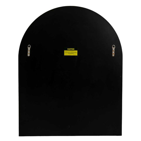 Archibald 80x100cm Wall Mirror - Black