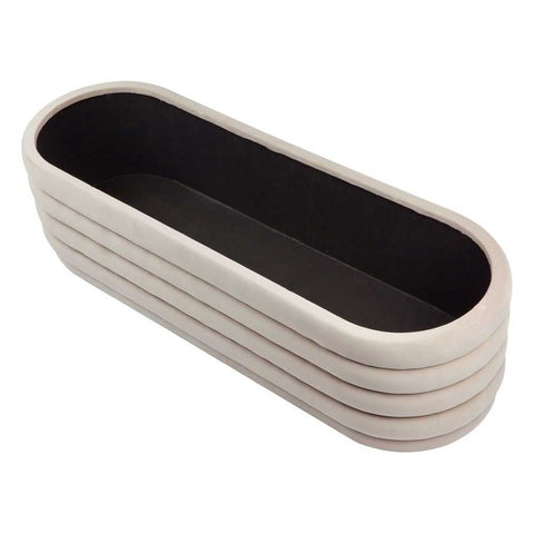 Demi Storage Bench Ottoman - Nude Velvet - Ottomans and Stools - Eleganté
