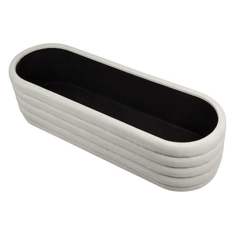 Demi Storage Bench Ottoman - Off White Linen - Ottomans and Stools - Eleganté