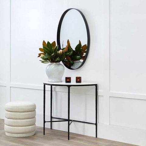 Demi Stool - Off White Linen - Ottomans and Stools - Eleganté