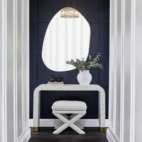 Pollock 86x120cm Wall Mirror - Antique Gold