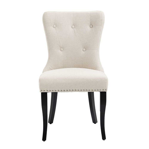 Lugano Dining Chair Set of 2 - Natural - Dining Chairs - Eleganté