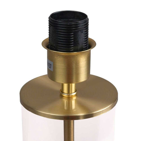 East Side Table Lamp - Brass w Black Shade - East Side Table Lamp - Brass w Black Shade - Eleganté