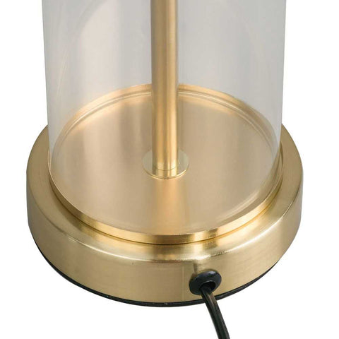 East Side Table Lamp - Brass w Black Shade - East Side Table Lamp - Brass w Black Shade - Eleganté
