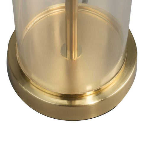 East Side Table Lamp - Brass w Black Shade - East Side Table Lamp - Brass w Black Shade - Eleganté
