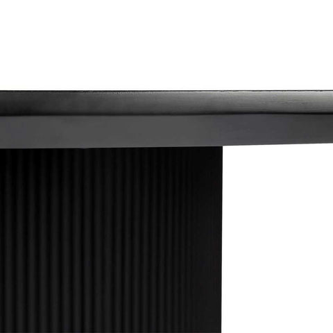 Arlo Round Dining Table - 1.5m Black - Dining Tables - Eleganté