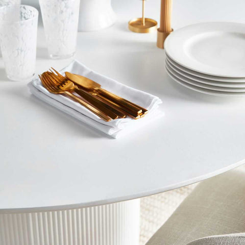 Arlo Round Dining Table - 1.5m White - Dining Tables - Eleganté