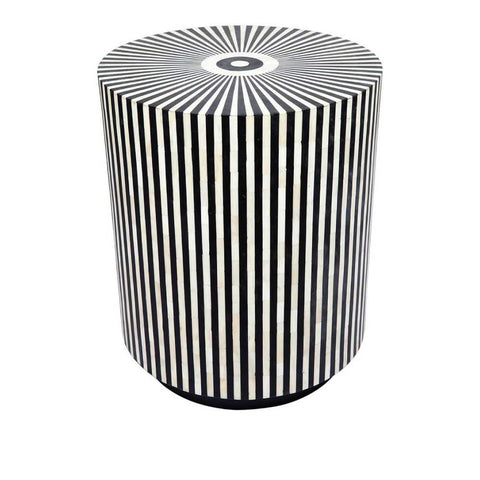 Makayla Side Table - Black - Bedside Tables - Eleganté