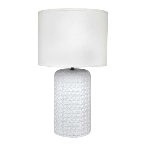 Patronga Table Lamp - White - Patronga Table Lamp - White - Eleganté