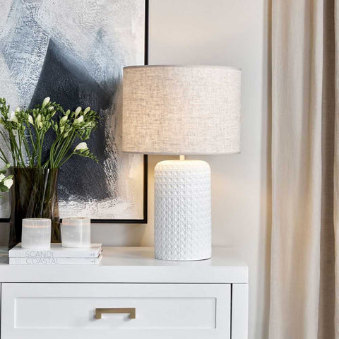 Patronga Table Lamp - Natural - Patronga Table Lamp - Natural - Eleganté