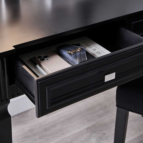 Merci 160cm Desk - Black - Desks - Eleganté