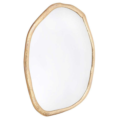 Tasman 118x100cm Wall Mirror - Gold Leaf
