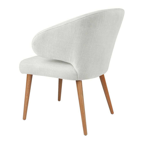 Harlow Natural Dining Chair - Natural Linen - Dining Chairs - Eleganté