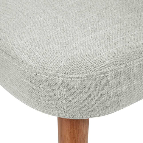 Harlow Natural Dining Chair - Natural Linen - Dining Chairs - Eleganté
