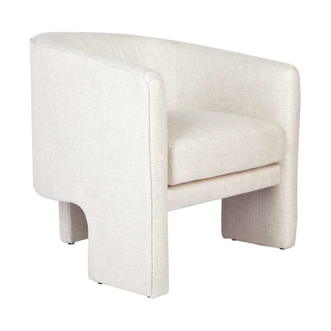 Kylie Arm Chair - Natural Linen - Occasional Chairs - Eleganté