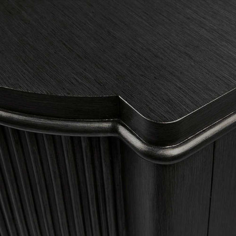 Arielle 160cm 6 Drawer Chest - Black - Chests of Drawers - Eleganté