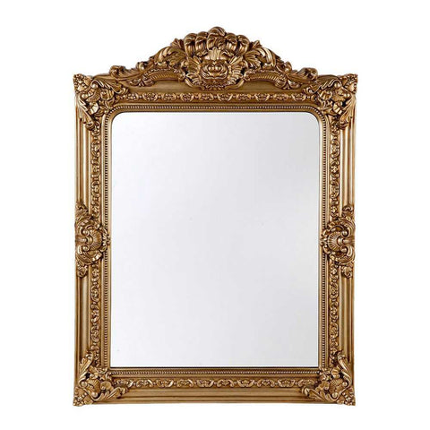 Elizabeth 90.5x120.5cm Wall Mirror - Antique Gold