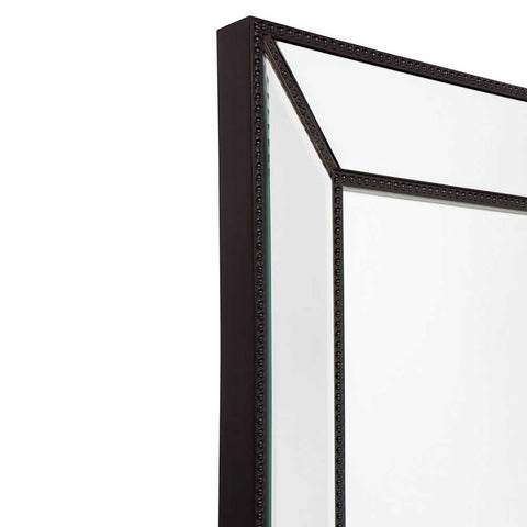 Zeta 90x120cm Wall Mirror - Black