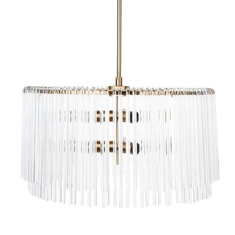Zara Pendant - Round Brass - Zara Pendant - Round Brass - Eleganté
