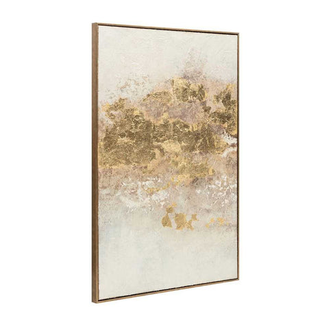 Golden Touch Set of Three Canvas Paintings - Canvas Paintings, Oils, Prints, Wall Art - Eleganté