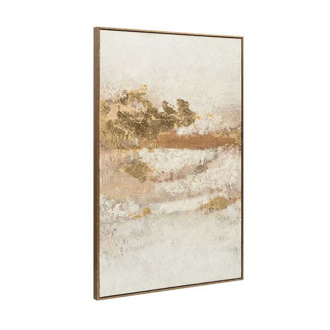 Golden Touch Set of Three Canvas Paintings - Canvas Paintings, Oils, Prints, Wall Art - Eleganté