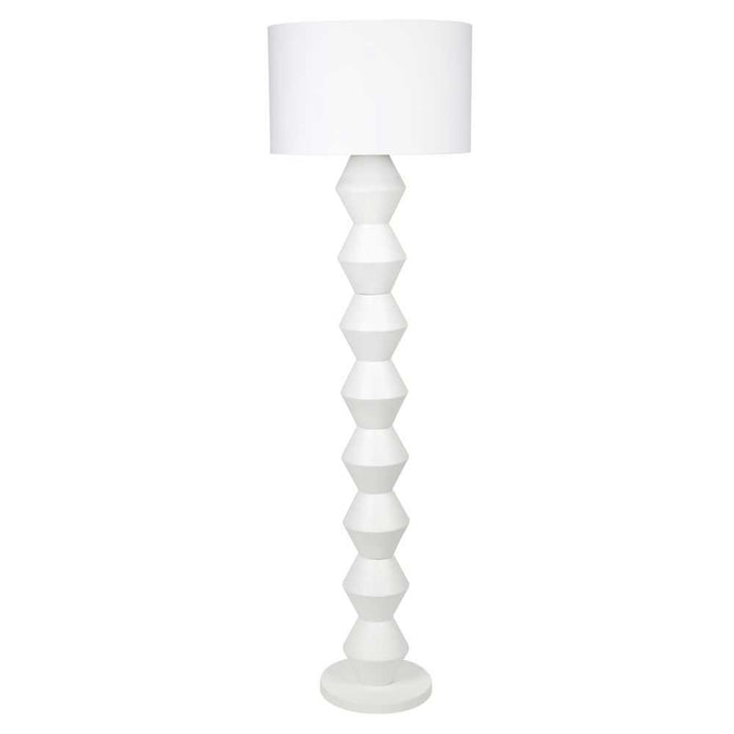  Abstract Floor Lamp - White -  - Eleganté